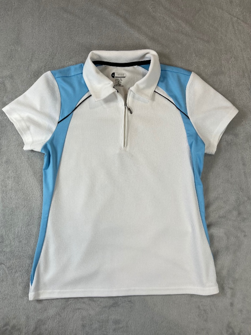 IZOD X-Treme Cool FX Shortsleeve Shirt Golf Tennis sz M Breathable Sporty